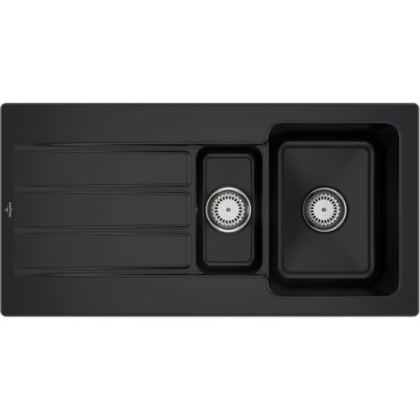 VB EB-SP Architectura 60 XR 1000x510mm Ablgarn. Céramique réversible IB. Noir pur