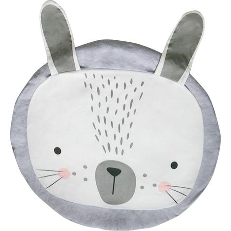 Tapis de jeu rond pour bébé, tapis d'éveil, coussin rafraîchissant pour la chambre des enfants et des tout-petits (1/5)