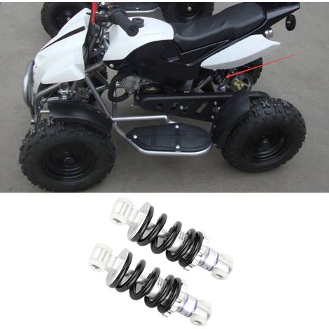 2 Stück 125 mm 750 lbs Stoßdämpfer hinten, passend für ATV, Go-Kart, Roller 49 cm³ (1/5)