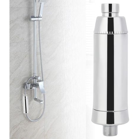 1 Filtre à eau, robinet pivotant 360 degrés, acier inoxydable, purification chlore, salle de bain cuisine (1/5)