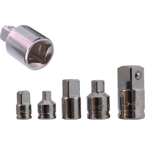 Adattatori Chiavi Bussole Set 5pz Riduttori Chiave Accessori Riparazione Auto
