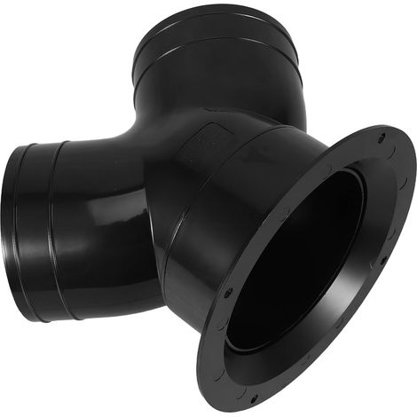 Connecteur de Ventilation en Y PVC Noir 3,5 Id, 3 Voies (1/5)