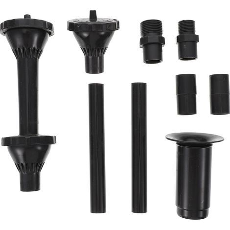 Water Fountain Nozzle Ensemble De 9 Buses De Fontaine Pour Pompe De Bassin TêTes De PulvéRisation D'Eau Multifonctions Pour Fontaine D'ÉTang Et Piscine Accessoires Pour Jet D'Eau ExtéRieur (1/4)