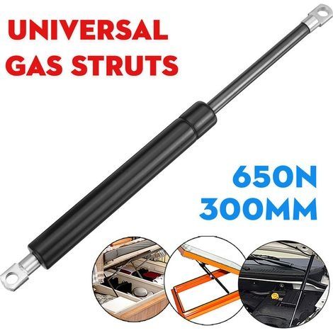 1 Stück 650N 300mm Gasdruckfeder-Stoßdämpfer für universelle Automodelle (1/2)