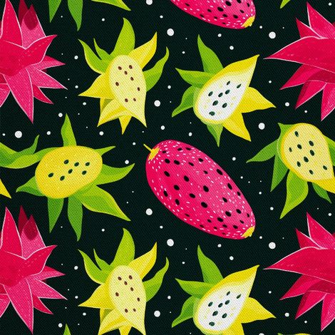 Tela decorativa para exteriores Oxford - Motivo frutal  DX6493 (1/5)