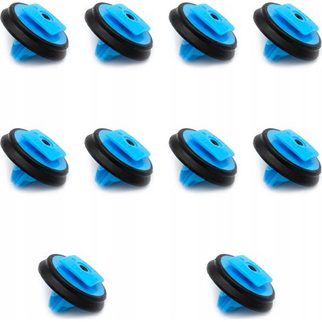 10 clips de garniture de seuil de porte Jeep Fiat Citroën