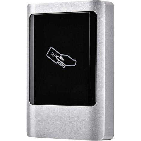 Lector de tarjetas de control de acceso, lector de tarjetas inteligentes RFID para gestión de acceso a puertas exteriores IP65, controlador de acceso con pantalla táctil metálica resistente al agua co