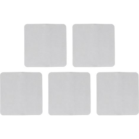 Set mit 5 grauen Mikrofasertüchern zur Reinigung von Handy- und Computerbildschirmen (1/5)