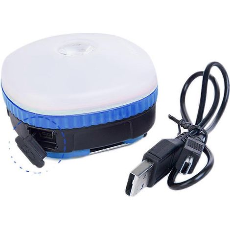 Lampe LED portable rechargeable d'extérieur pour le trekking, le camping et les tentes, lampe USB (1/5)
