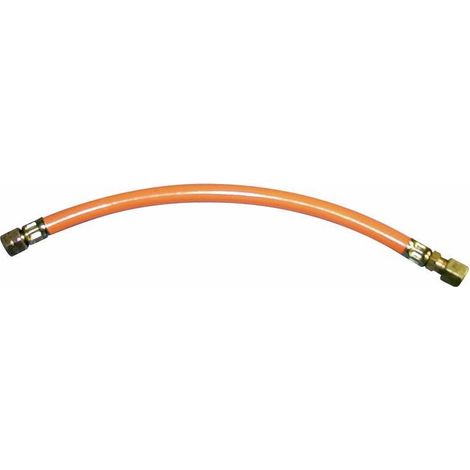 Tubo gas flessibile 80cm attacco 10 mm