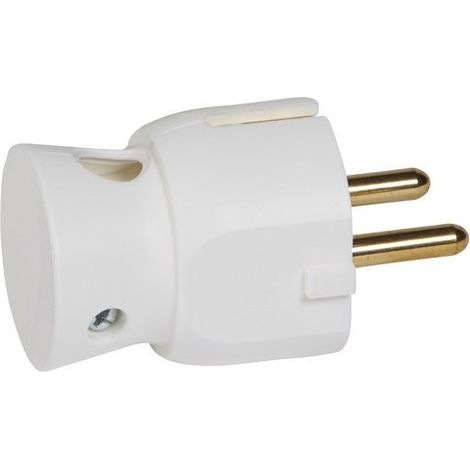 LEGRAND 050316 2P + TT-Stecker ohne weiße Seite