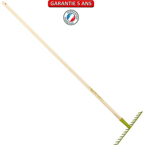 Geschweißter Rechen mit 14 geraden Zinken und 150 cm langem Stiel - Kiwi OUTILS PERRIN