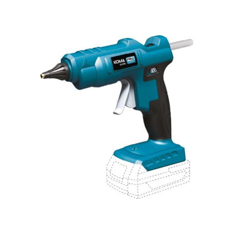 Koma Tools Heißklebepistole Blau Schwarz 19,5 x 6,8 x 19,4 cm - Brand EAN: 8425998083934 (1/2)