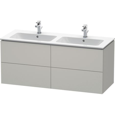Duravit L-Cube mueble bajo lavabo suspendido, 4 cajones,
