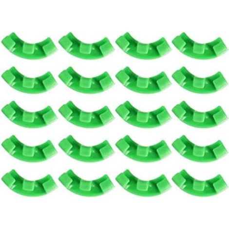 20Pcs 90 Degree Plant Bender Plant Growth Handling Kit Wall Mounted Fixture Holder Plant Ties Plastic Stem Holder Climbing Training Supplies (1/5)