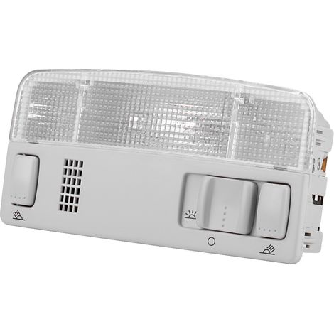 Plafonnier/liseuse intérieur gris pour voiture 1TD947105, compatible avec Golf MK4, Bora, Passat et Skoda (1/5)