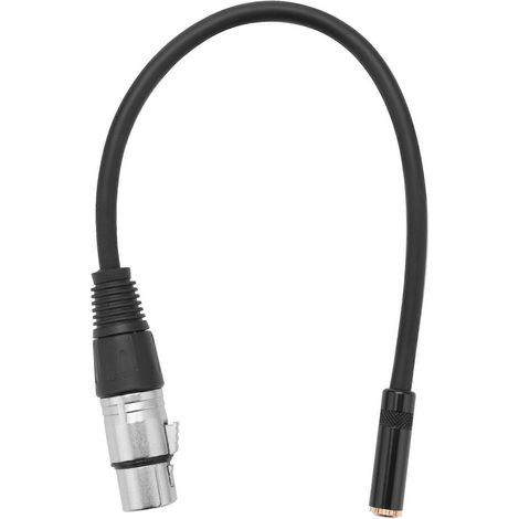 Câble adaptateur audio stéréo femelle pour microphone --- (1/5)