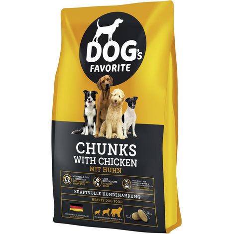 Chunks Huhn 15kg Trockenfutter Trockenfutter