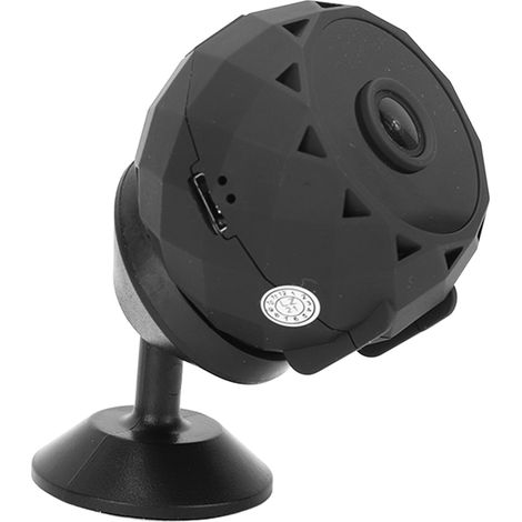Caméra de sécurité sans fil avec fixation magnétique, vision nocturne 1080p, détection de mouvement, enregistrement en boucle, compatible avec carte mémoire jusqu'à 128 Go. (1/5)