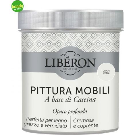 Pittura Mobili Liberon 500ml Grigio Perla
