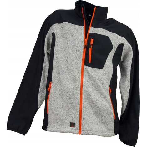 Sudadera Urgent 953 negra/gris talla L (1/4)