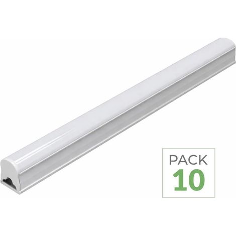 Tube Néon LED 90cm T5 14W - Pack de 10 / Blanc Froid  - SILUMEN