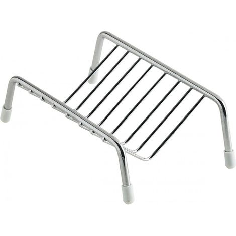 Seifenschale Clipper Chrom 10x7x3,5cm - Gelco Design