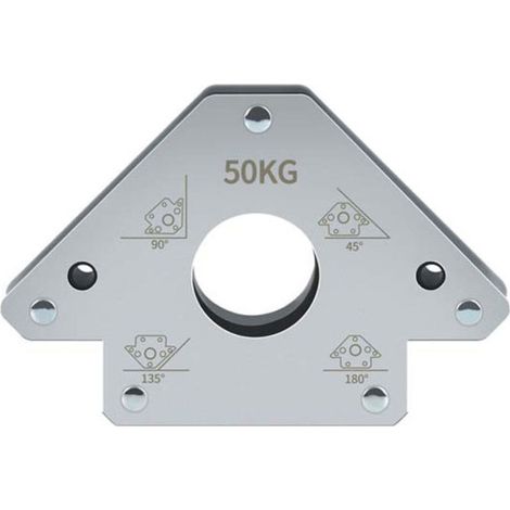 Outil soudage magnétique 50kg – positionneur multi-angles 45/90/135/180°, pour tubes. (1/5)