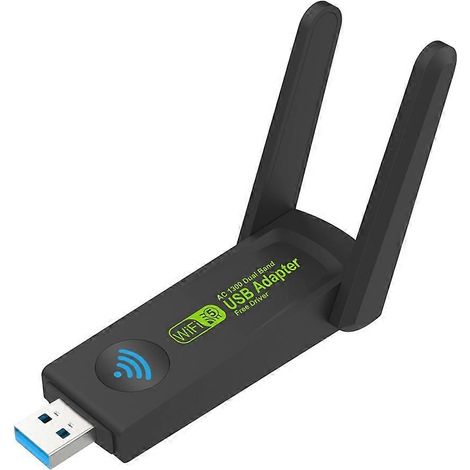 1300Mbps USB3.0 WiFi Adaptateur Double Bande 2.4G 5Ghz Sans WiFi Dongle Antenne USB Ethernet Carte Adapter (1/5)