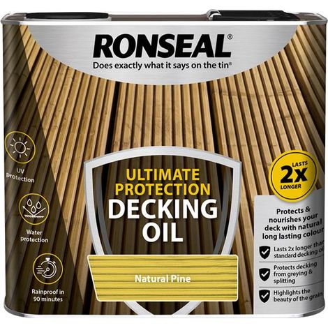 Ultimate Decking Oil Natural Pine 2.5 Litre