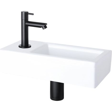 Differnz Lave-mains Blanc H41xl19xL28.5cm (1/5)