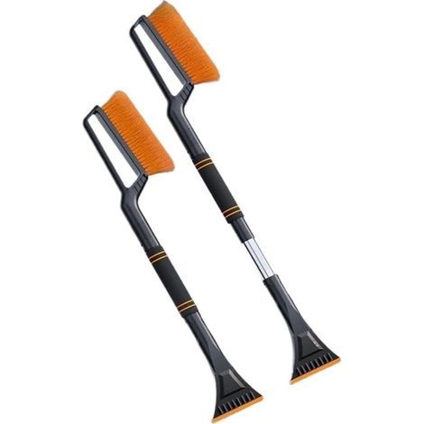 Snow Spade Pelle À Glace Détachable pour Voiture, Poignée en Éponge, Brosse De Déneigement Fenêtre De Pare-Brise Automobile Outil De Nettoyage De La Neige Pelle à Neige (1/5)