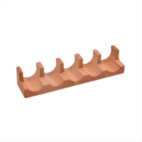 Sushi-Halter aus Holz, Taco-Ständer mit Trennwand, Serviertablett für Teller, 8-teiliges Aufbewahrungsregal (1/5)