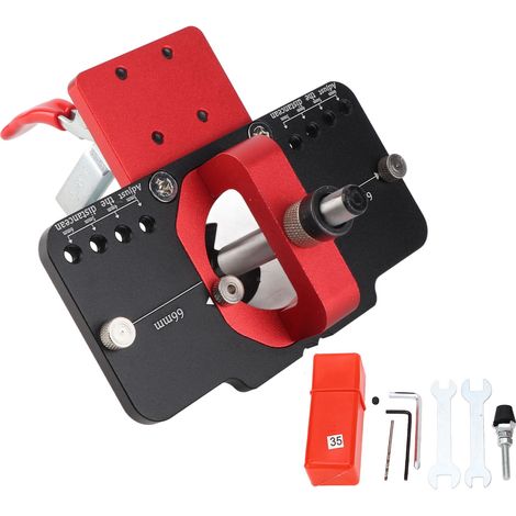 Kit de bit de perceuse de forage de forage de forage de palette de porte de porte de porte 35 mm