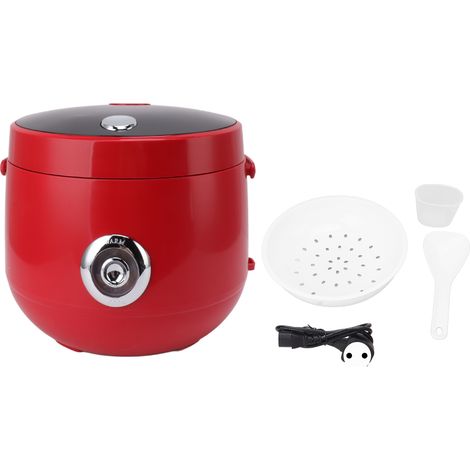 Cocotte minute multifonction 900W grande capacité 5L, cuiseur à riz intelligent mijotage cuisson vapeur yaourt 220V noir rougeâtre fiche UE (1/5)