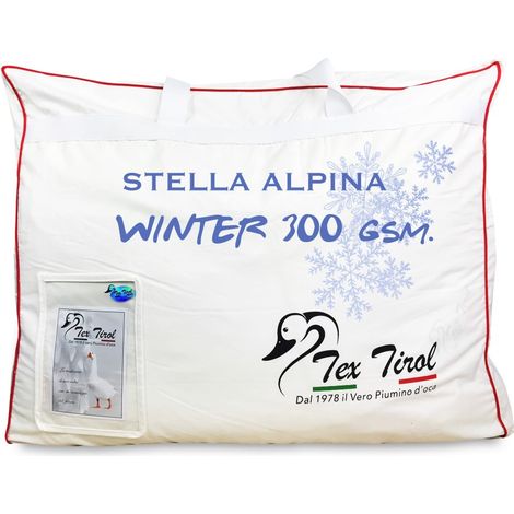 PIUMINO TEX TIROL © STELLA ALPINA WINTER 300 gsm. 100% PIUMINO OCA INVERNALE Cm. 250x200 (1/5)