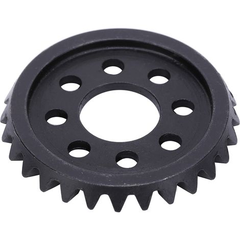 Roue dentée conique 28 dents, montage sur moyeu, acier moulé, pièces pour robots industriels, alésage 14 mm, module 1,5 dent (1/5)
