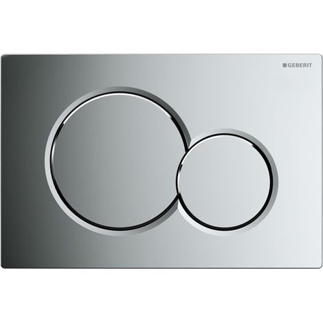 Geberit SIGMA01 Dual Flush Plate Gloss Chrome Sigma 01 - For UP320 Cisterns