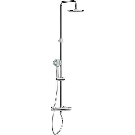 Jika Mio - Set de douche avec mitigeur thermostatique, chrome H3337170045711 (1/2)