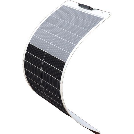 Panneau Solaire, Construction Monocristalline, Haute Efficacité, PET 100W (1/2)