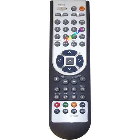 TrAdE Shop Traesio - Telecomando Universale 4 In1 Televisore Tv Dvb-t Digitale Terrestre -