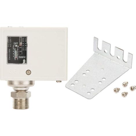 Contrôleur de pression électronique pour compresseur et pompe à eau – Plage de régulation 1-10 bar – Installation facile – Acier inoxydable (1/5)