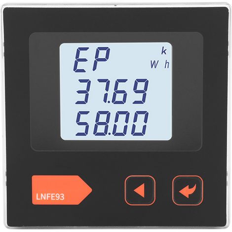 Compteur d'électricité triphasé multifonctionnel LNFE93, compteur intelligent LNFE93 (1/5)