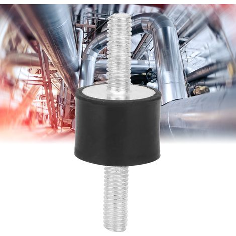 4 supports en caoutchouc M6 mâles anti-vibrations Silentblock Bobins pour voiture et bateau (VV2015 M618) (1/5)