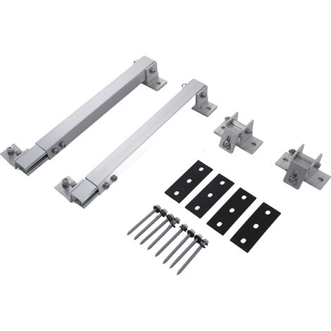 Montagesatz für Solarmodule, verstellbar von 15° bis 30°, robuste Halterung. (1/5)