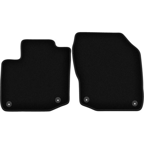 Alfombrillas delanteras básicas de terciopelo para: Honda Civic IX familiar (35 cm) (2011-2016)