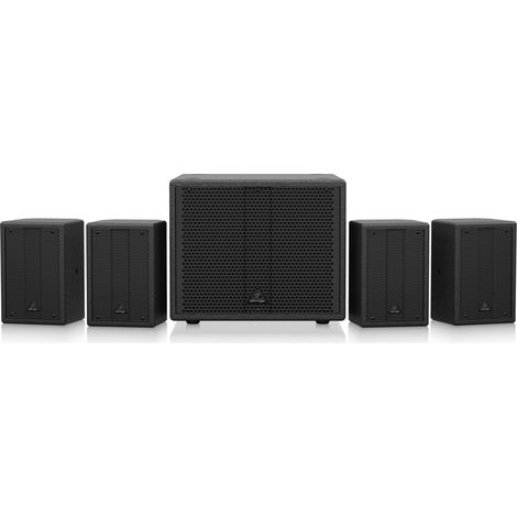 Behringer SAT 1004 BUNDLE - Système audio (1xSAT1008 + 4xSAT1004)