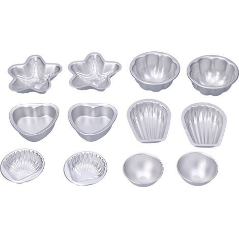 Moule à gâteau professionnel en alliage d'aluminium, moule à sel de bain DIY portable pour maison, ensemble n°14 (1/5)