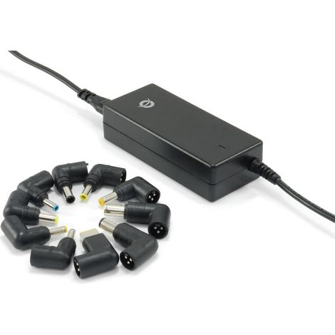 Conceptronic CNB65 adaptador e inversor de corriente Interior 65 W Negro (1/4)