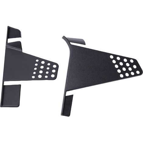 Water Barrier Panel for Hood, Anti-Clogging Grille Replacement for Maverick 2022-2026, ABS Plastic Drain, Tight Fit, Clip-on Installation, 2 Pieces (1/5)